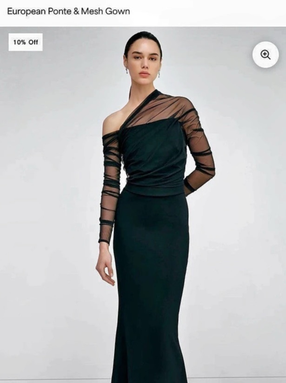 Marcella Valeria Dress Women's Black Maxi Dress